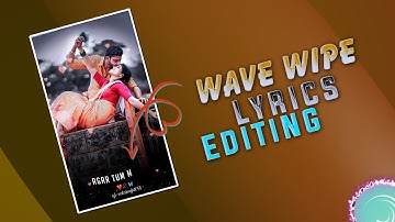 How to make Wave Wipe Lyrics video in hindi | Alight Motion Wave wipe Lyrics editing