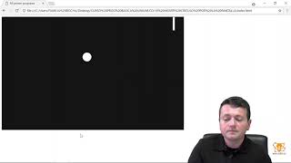 30. Tutorial juego web - Crear y mover la raqueta de pong en P5js screenshot 4