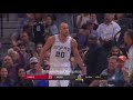 Manu Ginobili cerrando cuartos