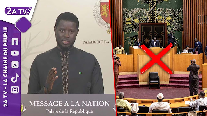 Urgent ! Le président Bassirou Diomaye dissout l'assemblée nationale