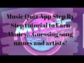 Music Quiz App - Earn Money guessing the name of popular songs and artists