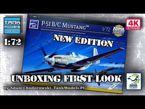 Video: Arma Hobby 70067 P-51 B/C Mustang (1/72)