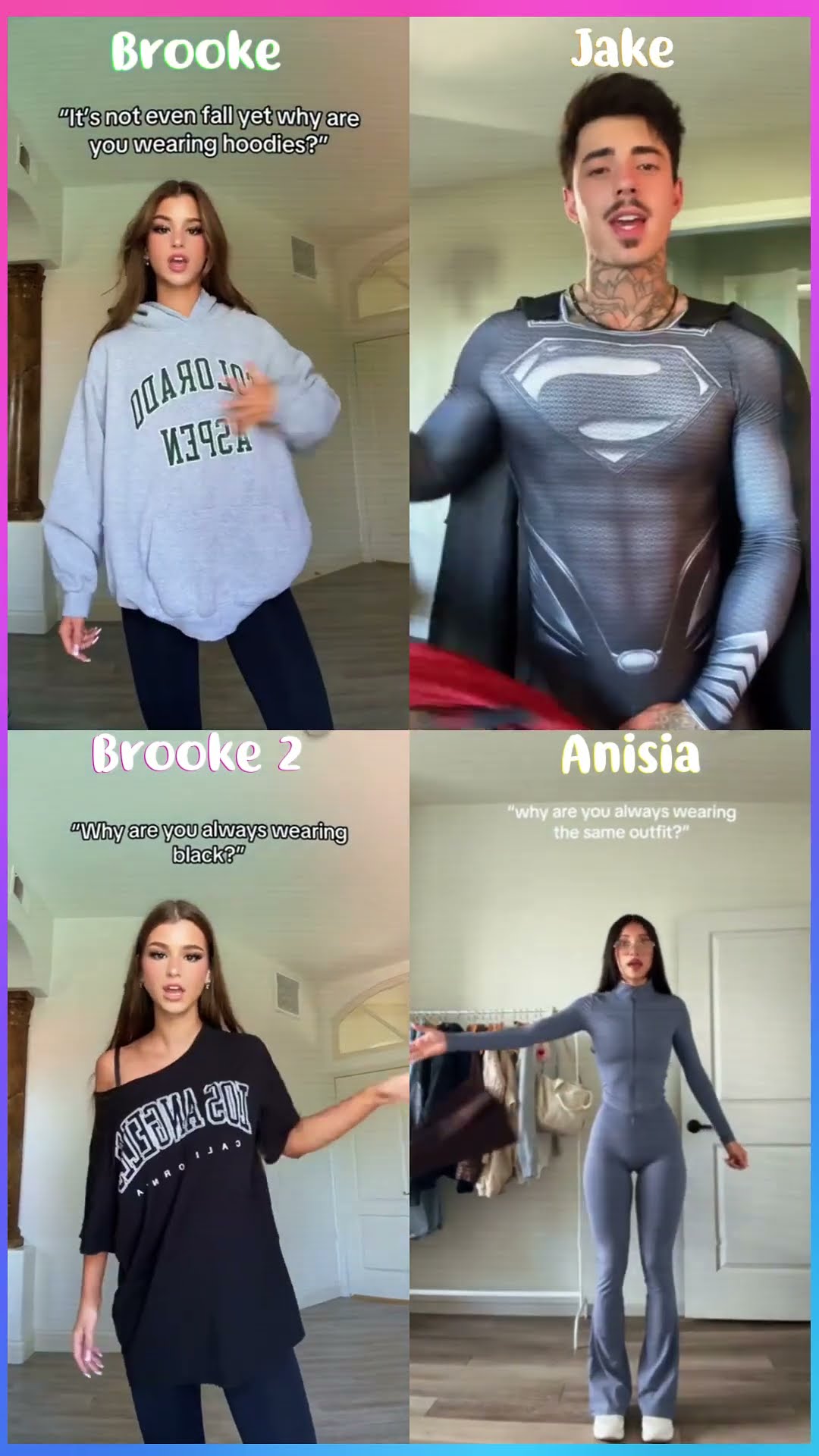 I Can't Take This Off - Brooke x Jake x Anisia #shorts #dance #tiktok