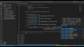 2023/2024 Autumn - Python Programming - Les11-2 - OpenCV LiveStream Class in Python