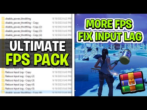 ?ULTIMATE FPS BOOST PACK FOR MORE PERFORMANCE! ? (FIX FPS DROPS U0026 LAG)