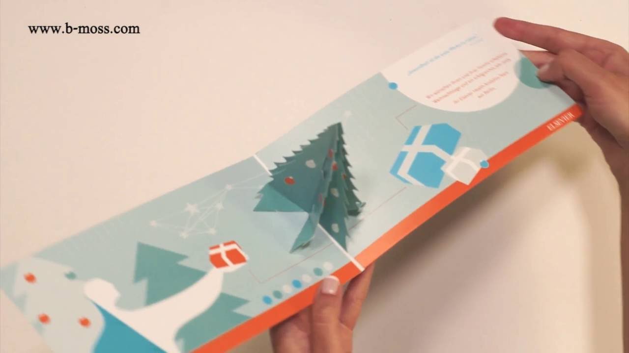 Interactive 3D Mailer with a Holiday Tree YouTube