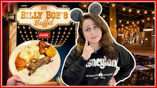 I Tried BILLY BOB'S Buffet at Disneyland Paris… Was It a MISTAKE?! 😬