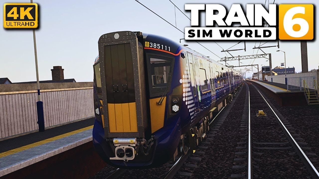 Train Sim World 6 PS5 Pro Gameplay - Fife Circle -Class 385 - Glasgow Queen St to Edinburgh Waverley