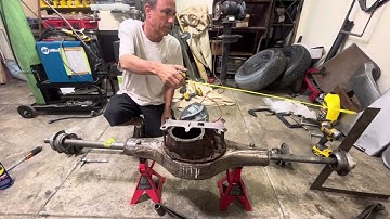 DIY 9” ford differential using a jig #ford #car #fabrication #welding #hotrod
