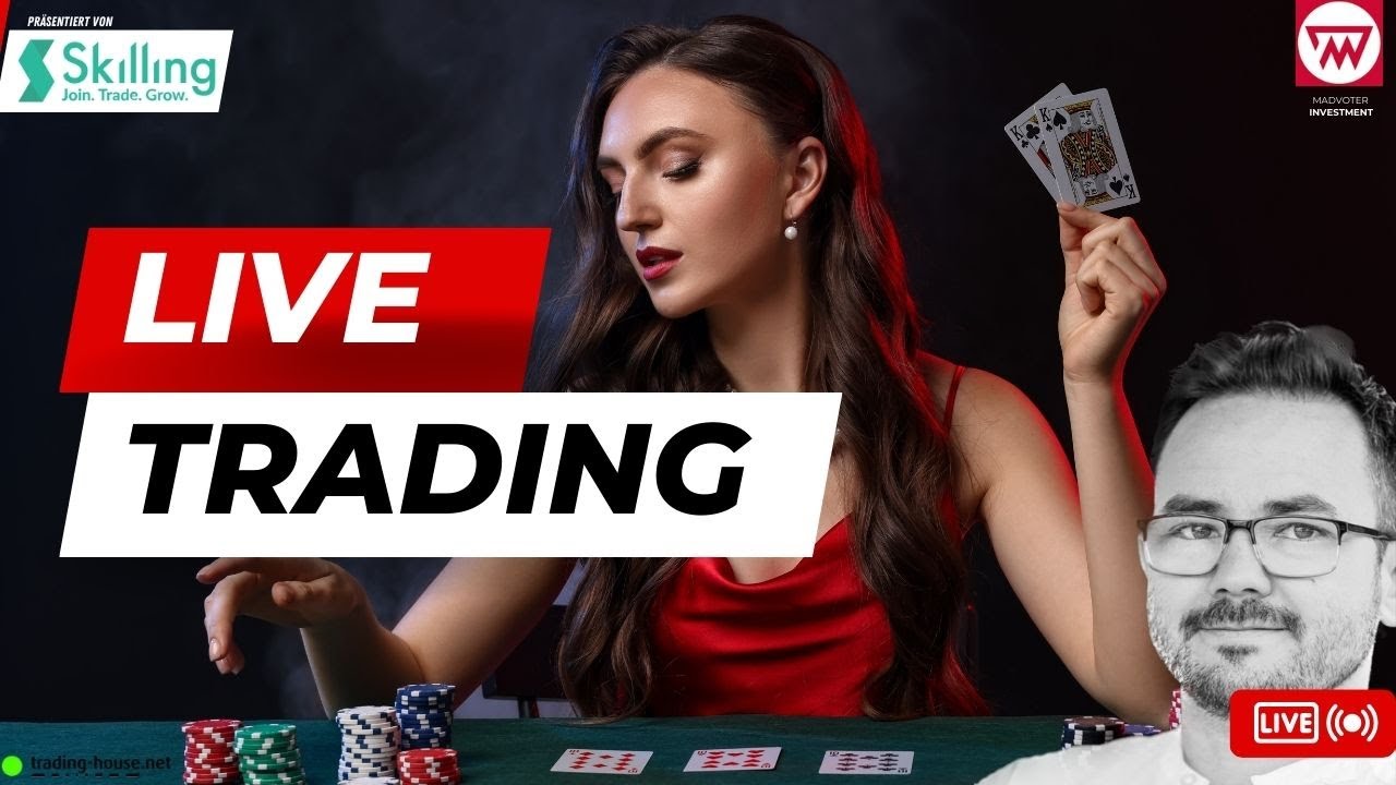 Livetrading 14.01.2026 mit Skilling  DAX/GOLD/ Unsicherheit IRAN und FED