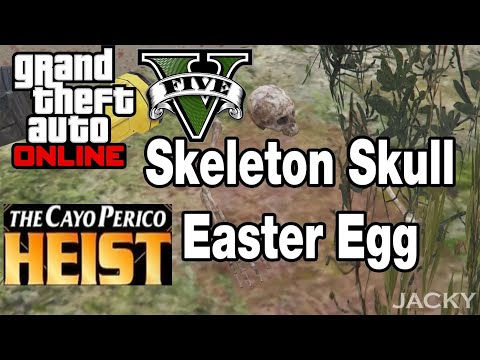 GTA 5 Online Skeleton Skull Easter Egg Cayo Perico Heist Hidden Secret