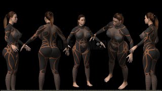 makehuman- hot female body modeling screenshot 5
