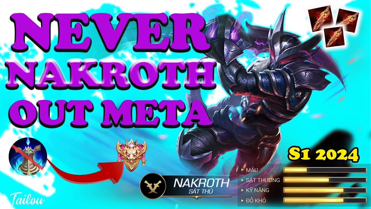 NEVER OUT META WITH NAKROTH JUNGLE GAMEPLAY - Arena of Valor AOV Liên ...