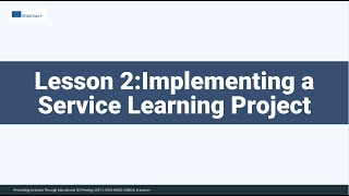 Service Learning - Lesson 2