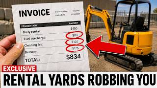 5 Mini Excavator Rental Yards ROBBING You Blind On The Same Machine And 5 Worth It