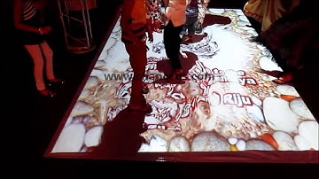 Interactive Wedding Projection system from Bangalore, India