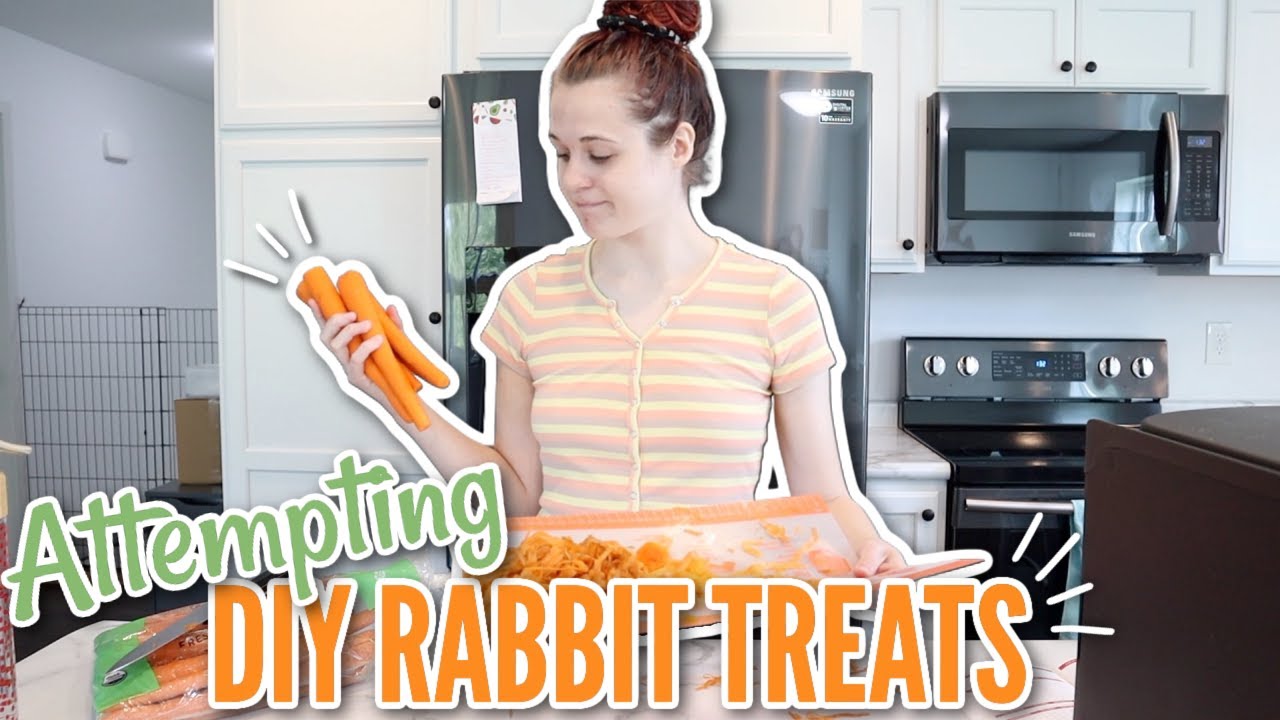 Making Homemade Rabbit Treats! YouTube