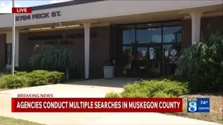 'Multiple' searches in Muskegon County in financial, drug investigation