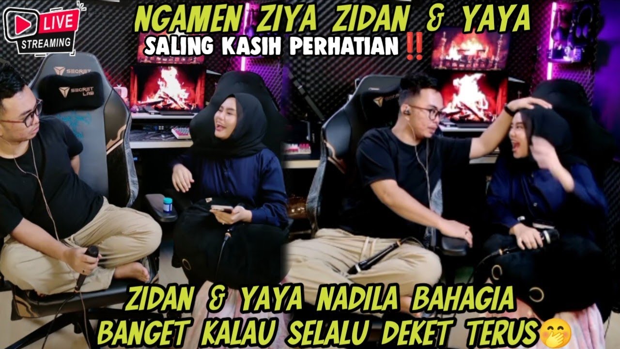 LIVE ZIYA NGAMEN ONLINE LAGI‼️ SALING KASIH PERHATIAN BAHAGIA BANGET KALO SELALU BERSAMA TERUS