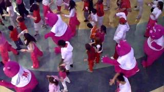 t mobile style  flashmob dance with monsters at wood green