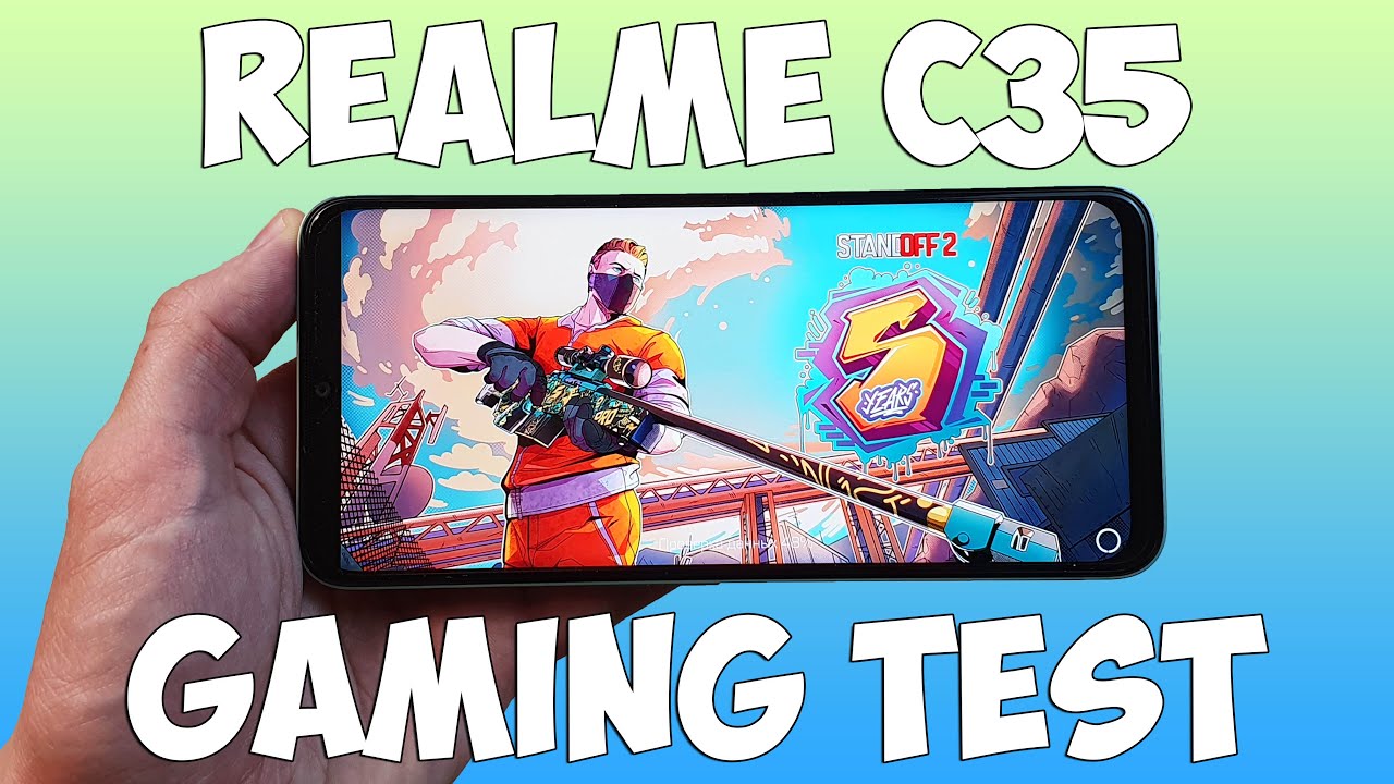 REALME C35 GAMING TEST (UNISOC T616) - ИГРОВОЙ ТЕСТ!
