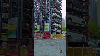 Automated Parking Setup for Vertical Storage : How Lift System Stacks Cars into Multi-Level Tower