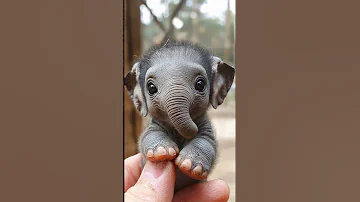 Oh My Goodness Check This Out The Tiniest Elephant You Can Imagine 