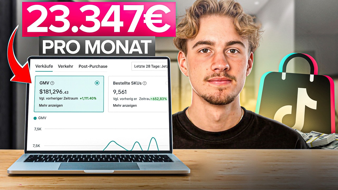 Wie ich 23.347€ mit diesem komischen Produkt auf TikTok verdient habe