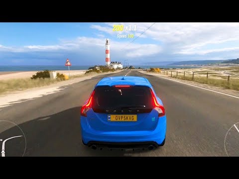 forza-horizon-4---volvo-v60-polestar-2015---open-world-free-roam-gameplay-(hd)-[1080p60fps]