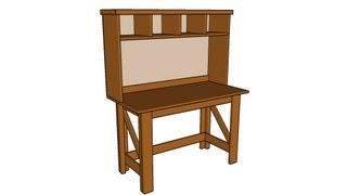 http://www.howtospecialist.com/finishes/furniture/desk-hutch-plans/ SUBSCRIBE for a new DIY video almost every single day! If you 