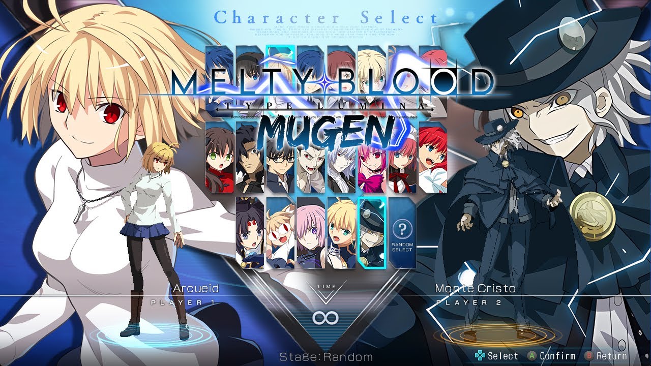 Melty Blood Type Lumina Mugen (OpenGL)