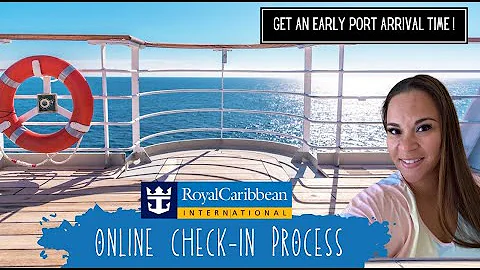 How to Complete Royal Caribbean’s ONLINE CHECK IN Process - Get an EARLY Port Arrival Time!