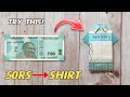 ₹50 Note Shirt Origami 👕 | Easy Money Origami Tutorial#50RupeesOrigami#MoneyOrigami#RupeeOrigami