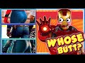 GUESS the MCU CHARACTER from the BUTT! - IRON BUNS! - SPIDER-TUSH! - GAMORA'S GAMS! - BOOTY WIDOW!