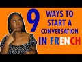 French for conversation  small talk 9 easy phrases