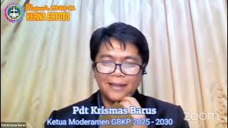 Kerna Ertoto - Masmur 199:164-166 - Pdt Krismas Imanta Barus