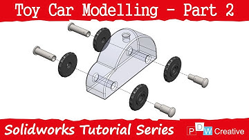 Solidworks Toy Police Car Design - Part 2