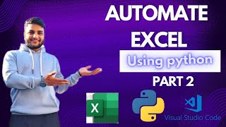 Excel Automation with Python Part 2-  Import data from Excel to Excel (OpenPyXL).