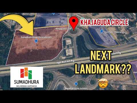 Breaking: Huge Residential + Commercial Mega 15-Acre Project Coming Near Khajaguda Circle ?