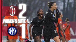 Rossonere claim the derby spoils | AC Milan 2-1 Inter | Highlights Women's Serie A