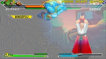 Capcom vs. SNK 2: Mark of the Millennium 2001 - Chang/Zangief/Blanka - Arcade Mode Playthrough