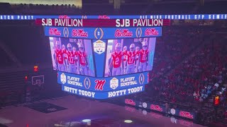 Ole Miss held on-campus watch party for Fiesta Bowl