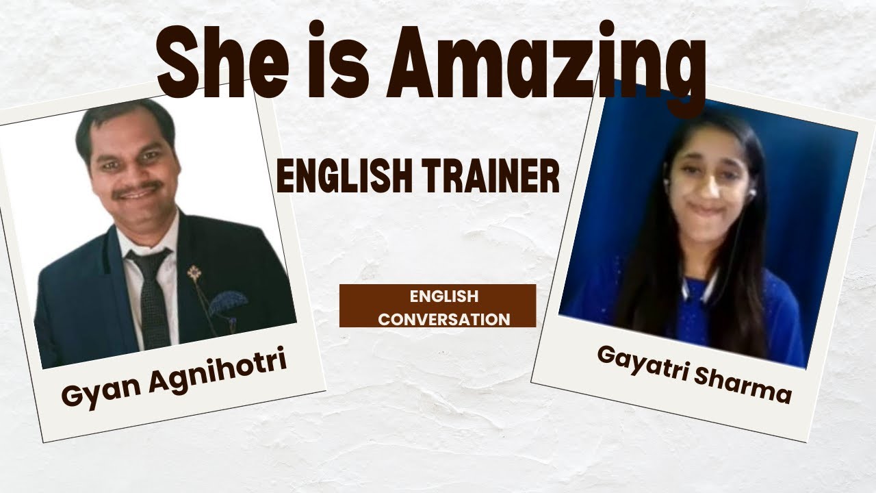 She Is An Amazing Trainer || How To Speak English Fluently And ...