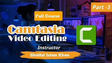 Camtasia Video Editing｜｜ Microphone & Audio Settings in Video Editing Part  3