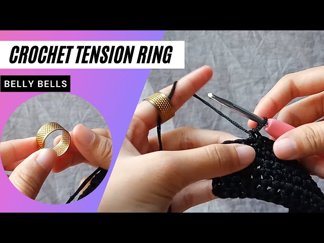 Making a Yarn Tension Ring for Knitting and Crochet 