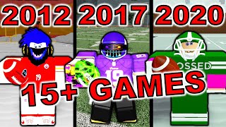 PLAYING EVERY ROBLOX FOOTBALL GAME IN ONE VIDEO!