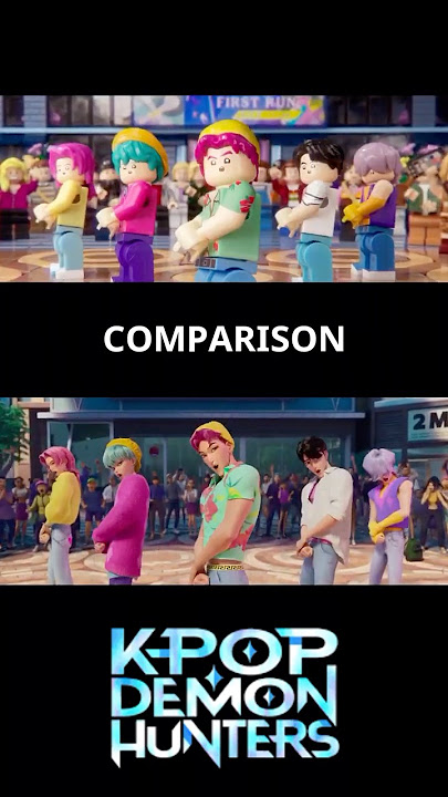 My little soda pop but in LEGO #kpopdemonhunters #sodapop #sajaboys #animation