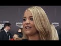 Country Superstars The Red Clay Stays, Lauren Alaina, & Zach Top hit the Blue Carpet at ACM Award...