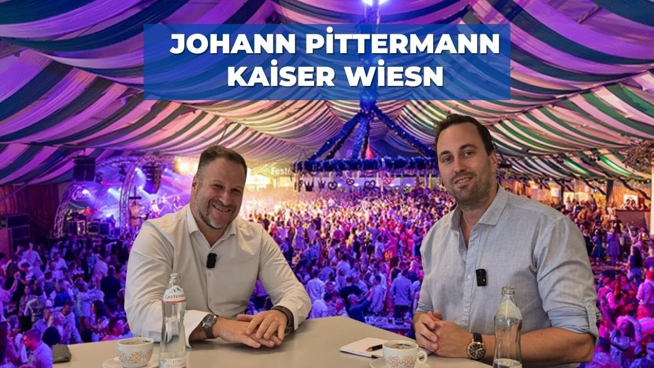 Brauchtum trifft auf Business: Das Erfolgsrezept von Johann Pittermann von der Kaiser Wiesn