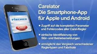 Fischer Carelator App für Apple und Android screenshot 1